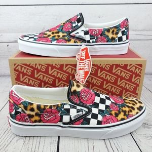 vans mickey rose